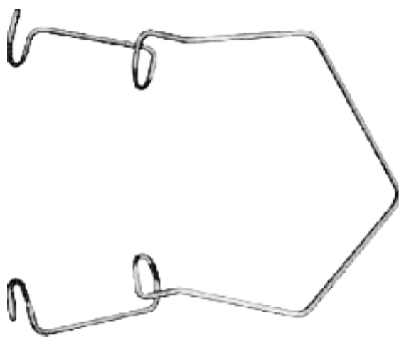 Barraquer Eye Speculum Fenestrated Open Blades Child
